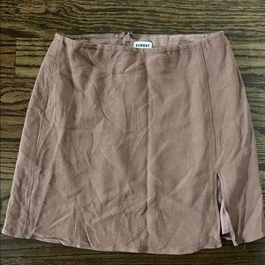 Sunday Best Taupe Skirt